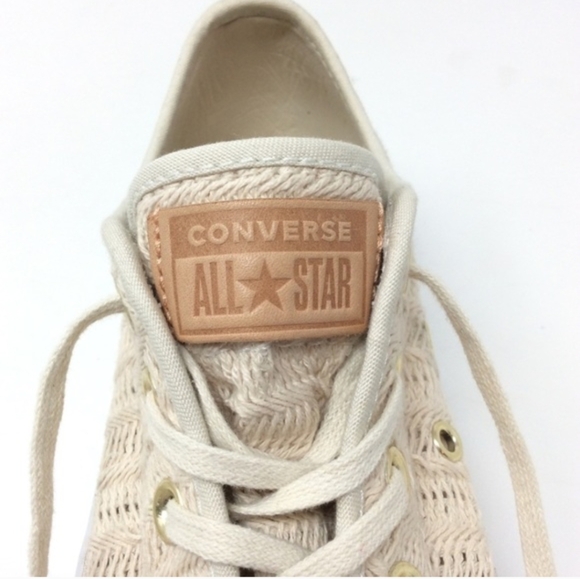 CONVERSE CHUCK TAYLOR ALL STAR Lift Ox 'Driftwood' Women's Size 6 - Picture 4 of 7